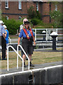 Lock keeper, Dutton Locks, Weaver Navigation