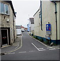 Pooles Court leading to Lym Close, Lyme Regis