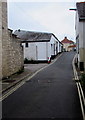 No parking in Pooles Court, Lyme Regis