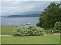 NS4187 : View of Loch Lomond from Ross Priory by Stanley Howe