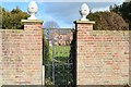 Back gate, West Hill House