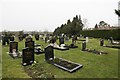 North end of the cemetery