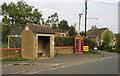 Bus Shelter & Phonebox, Luckington, Wiltshire 2013