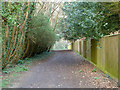 Path from College Lane to Belmont Lane