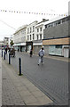 A row of disused shops, Biggin Street