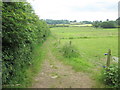 Footpath south of Carr Farm