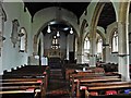ST4948 : Interior, St Lawrence's church, Westbury-Sub-Mendip by Roger Cornfoot