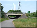 SD4562 : A683 bridge over cycle track at Scale Hall by Stephen Craven