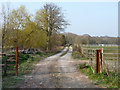 Farm track north from A281