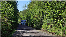 W0359 : School bus, Borlinn Valley road by Mick Garratt