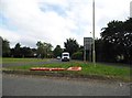 Roundabout on Salisbury Road, Calmore