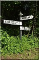 SCC Fingerpost on A358, for Bicknoller