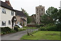 Approach to Church of St Denys