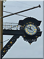 Clock outside Lloyds Bank, Winchester