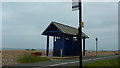 Bus Stop & Shelter Opposite Heatherstone Road on Brighton Road