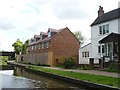 New canalside housing, off Wharf Road