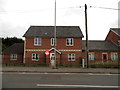 New houses on  Daggons Road, Alderholt