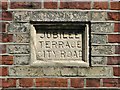 Jubilee Terrace, City Road (name plaque)