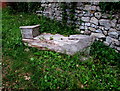 Boat bench oak sculpture alongside Sidmouth Road, Lyme Regis