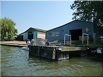 TL5479 : King's Ely Boat Club, Ely by Christine Johnstone