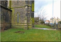 SJ8895 : Brookfield Churchyard and entrance by Gerald England