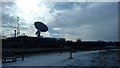 The 42-ft telescope at Jodrell Bank Observatory