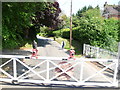 Level crossing, Station Road, Yaxham