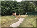 Kissing gate near Trentham Gardens