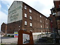 The former Cross Mill building at Ditherington Flax Mill