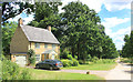 House at the edge of Stowe Park