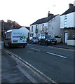 Booker Direct van, High Street, Caergwrle, Flintshire