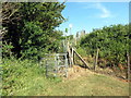 Llwybr yn croesi rheilffordd / Path crossing railway