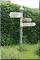 SCC Fingerpost at Huish Champflower