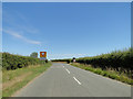 Give Way sign before the B1106 to Fornham All Saints