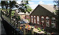 Primary school below Usk Road, Bargoed