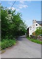 Lane behind the Castle Inn, off Woodhill Road, Highley, Shrops