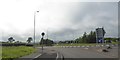 Roundabout for A48 near Brocastle