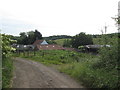 Approaching Howlbeck Mill Farm from the west