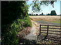 Footpath from Henlow at Langford Road