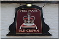 The Old Crown Sign, Uley, Gloucestershire 2014