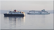 J5082 : Ships off Bangor by Rossographer