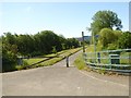 Cycle track by River Tawe