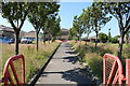 Footpath at Girvan Academy