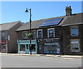 Rooftop solar panels on Sugarbox in Pontymister