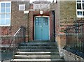 Old entrance for girls at the Wensum Junior School