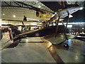 View of a Royal Aircraft Factory SE.5A Scout in the RAF Museum