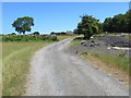 Track (footpath) heading towards Covey Hall Farm