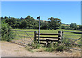 Footpath off Woolstone Lane