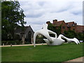 Henry Moore sculpture "Reclining Figure"