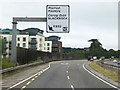 W7370 : South Cork Ring Road, Overhead Sign at Junction 10 by David Dixon